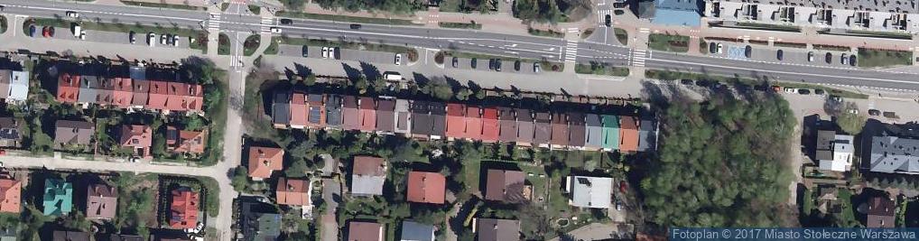 Zdjęcie satelitarne Jana Pawła II ul.