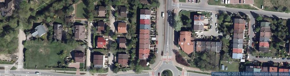 Zdjęcie satelitarne Jana Pawła II ul.
