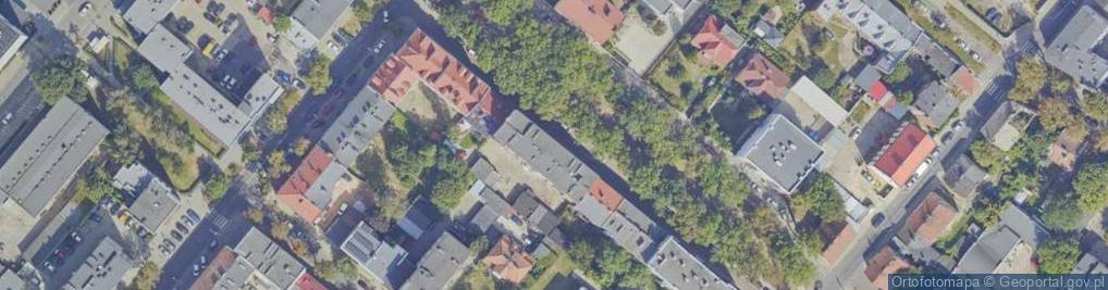 Zdjęcie satelitarne Jagiellońska ul.
