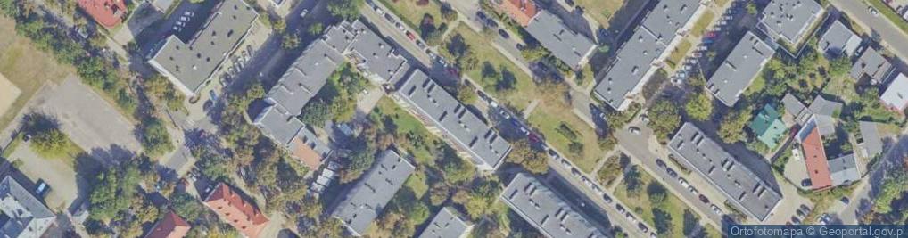 Zdjęcie satelitarne Jagiellońska ul.