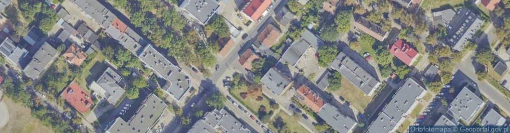 Zdjęcie satelitarne Jagiellońska ul.