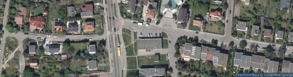 Zdjęcie satelitarne Jasienicy Pawła ul.