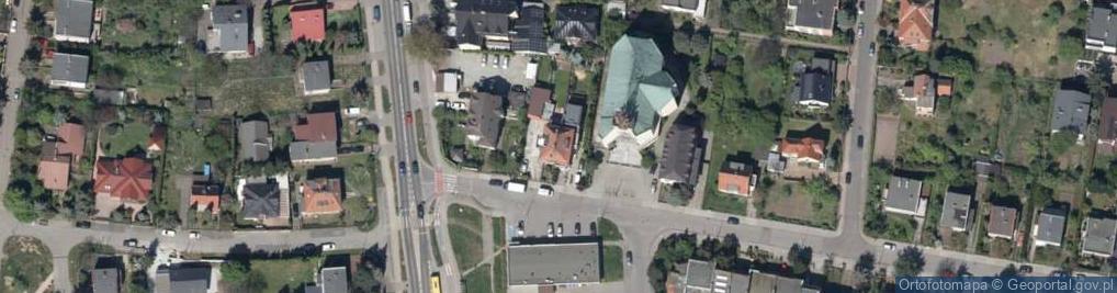 Zdjęcie satelitarne Jasienicy Pawła ul.