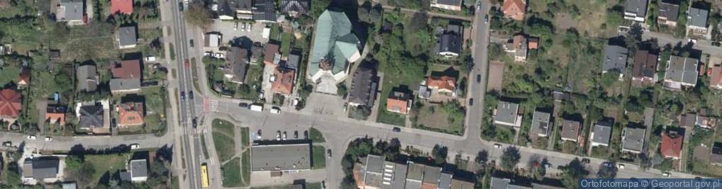 Zdjęcie satelitarne Jasienicy Pawła ul.