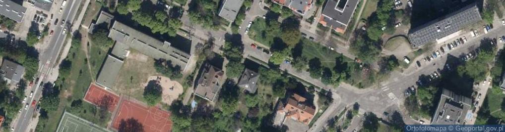 Zdjęcie satelitarne Jastrzębia ul.