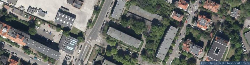 Zdjęcie satelitarne Jastrzębia ul.