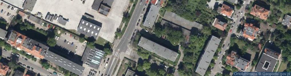 Zdjęcie satelitarne Jastrzębia ul.