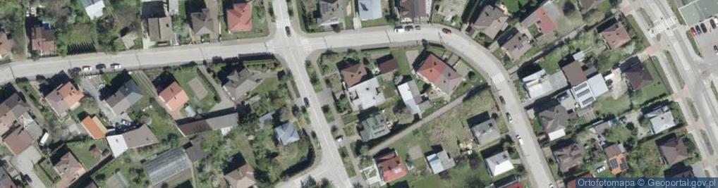 Zdjęcie satelitarne Jana Pawła II ul.