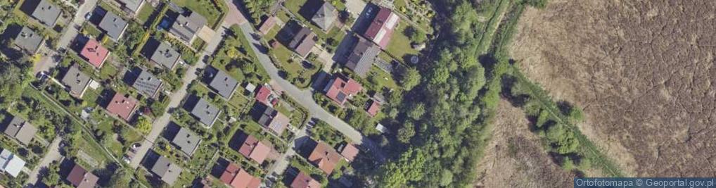 Zdjęcie satelitarne Jarzębiny ul.