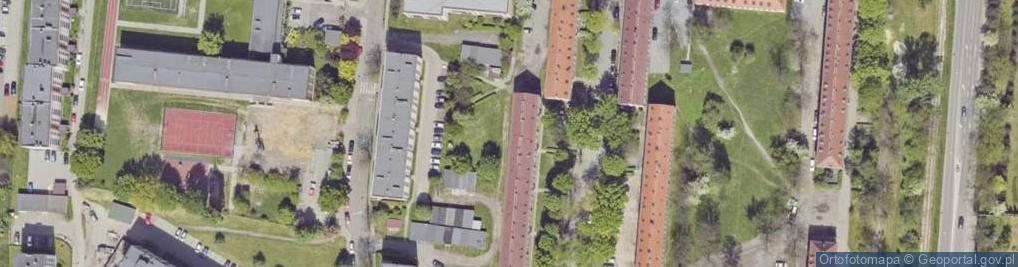 Zdjęcie satelitarne Jagiellońska ul.