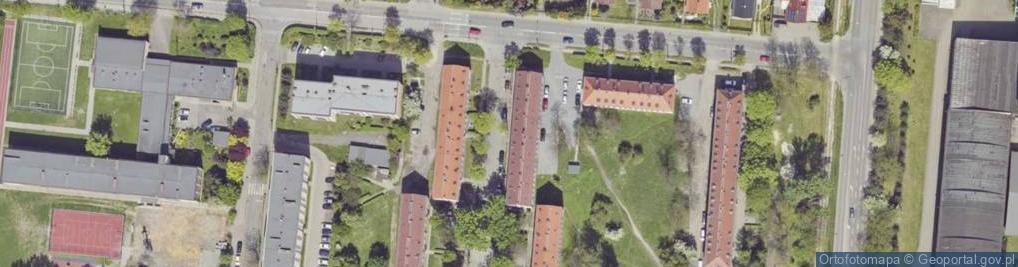 Zdjęcie satelitarne Jagiellońska ul.