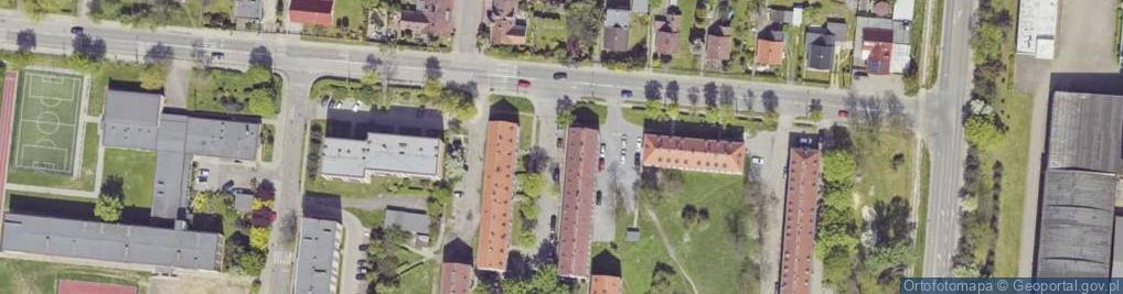 Zdjęcie satelitarne Jagiellońska ul.