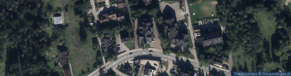 Zdjęcie satelitarne Jaszczurówka ul.