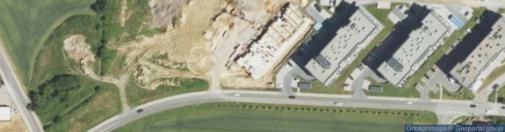 Zdjęcie satelitarne Jana Pawła II ul.