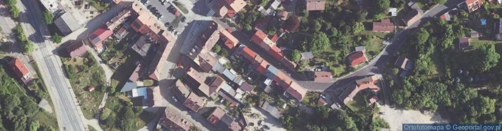 Zdjęcie satelitarne Jana Pawła II ul.