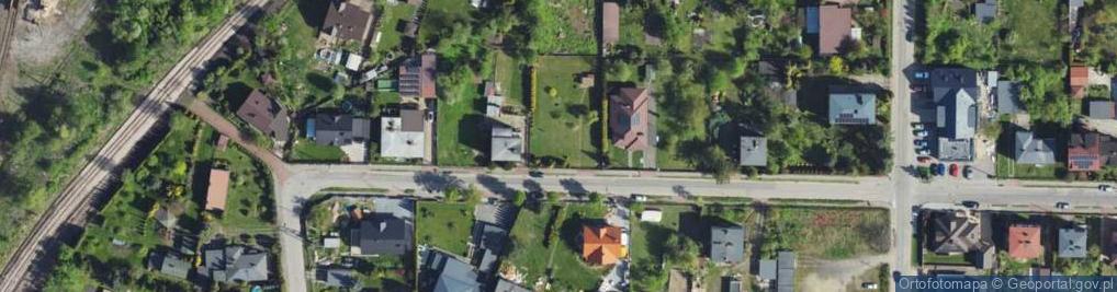 Zdjęcie satelitarne Jaskrowa ul.