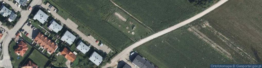 Zdjęcie satelitarne Jaskółki ul.