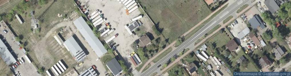Zdjęcie satelitarne Jaktorowska ul.