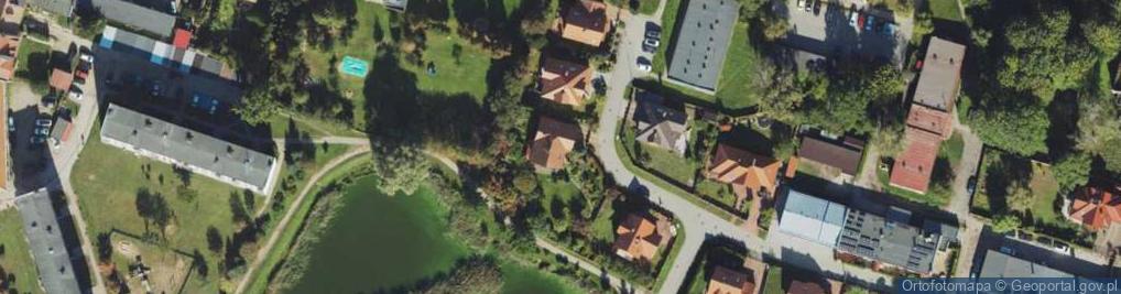 Zdjęcie satelitarne Jeziorna ul.