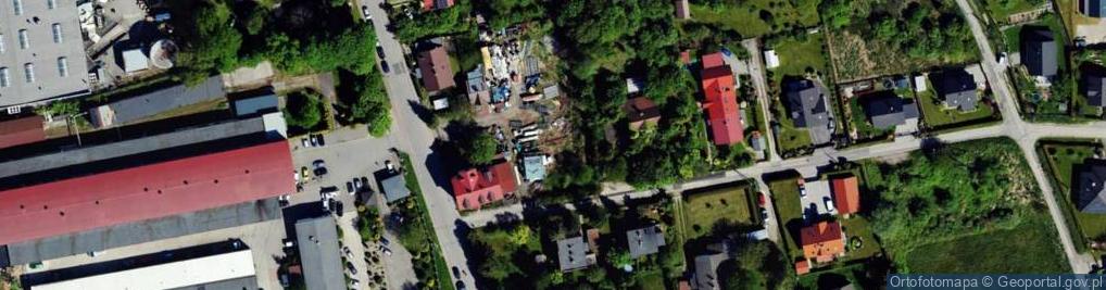 Zdjęcie satelitarne Jesienna ul.
