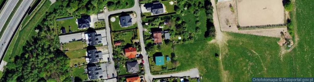Zdjęcie satelitarne Jeździecka ul.