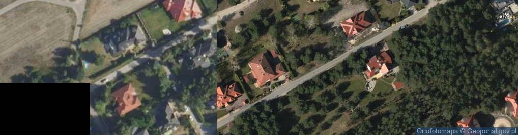 Zdjęcie satelitarne Jesienna ul.