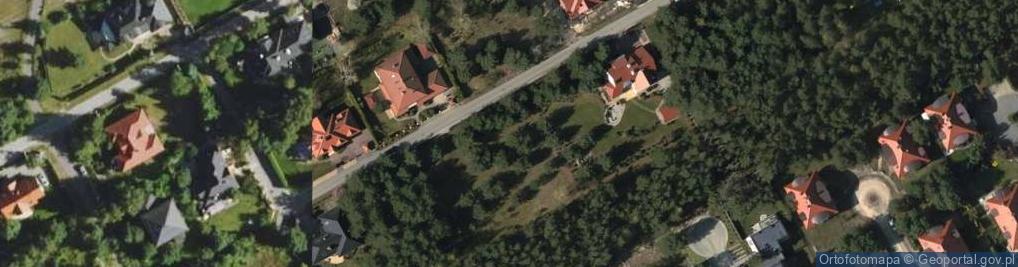Zdjęcie satelitarne Jesienna ul.