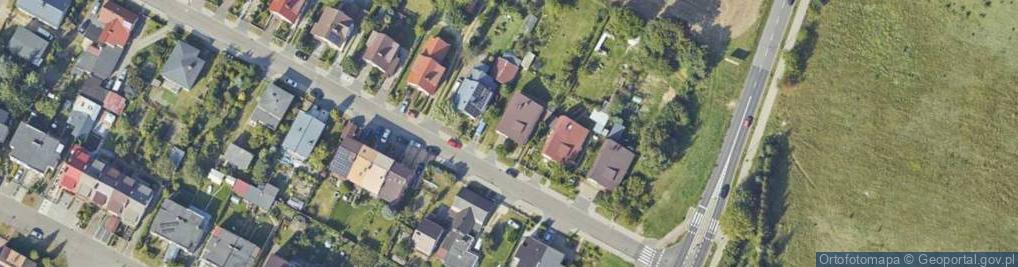 Zdjęcie satelitarne Jeziorna ul.