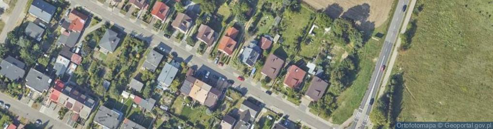 Zdjęcie satelitarne Jeziorna ul.