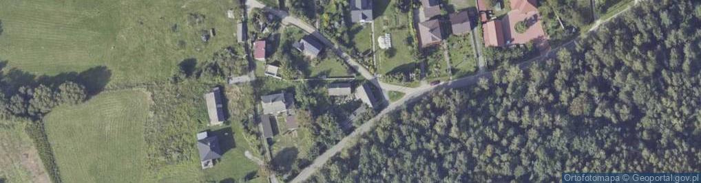 Zdjęcie satelitarne Jeziórki ul.