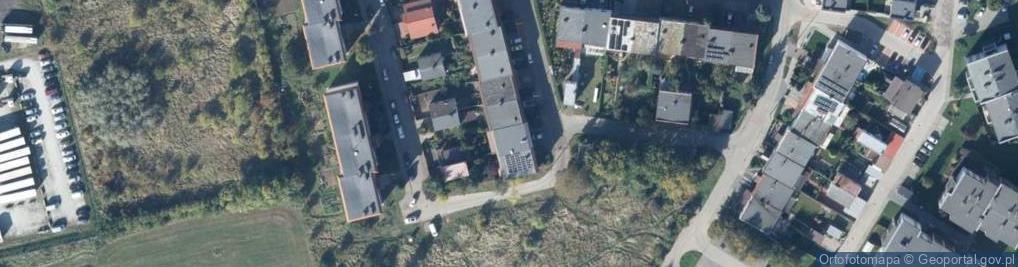 Zdjęcie satelitarne Jeździecka ul.