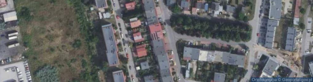 Zdjęcie satelitarne Jeździecka ul.