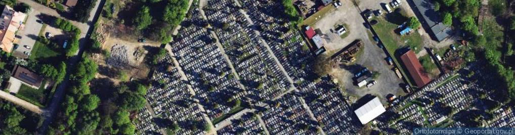 Zdjęcie satelitarne Jeleniogórska ul.