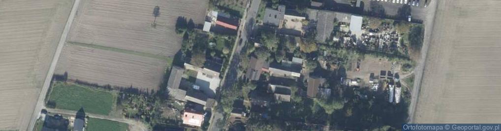 Zdjęcie satelitarne Jesienna ul.