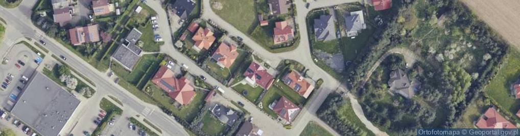 Zdjęcie satelitarne Jesienna ul.