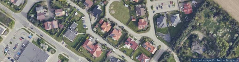 Zdjęcie satelitarne Jesienna ul.