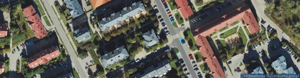 Zdjęcie satelitarne Jeleniogórska ul.