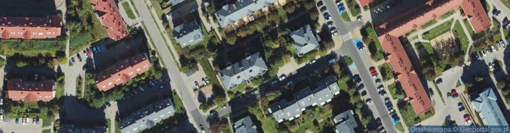 Zdjęcie satelitarne Jeleniogórska ul.