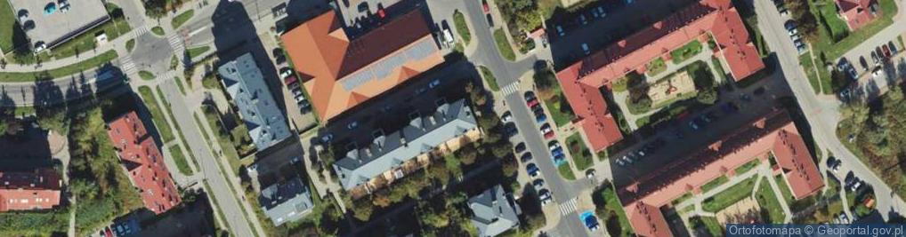 Zdjęcie satelitarne Jeleniogórska ul.