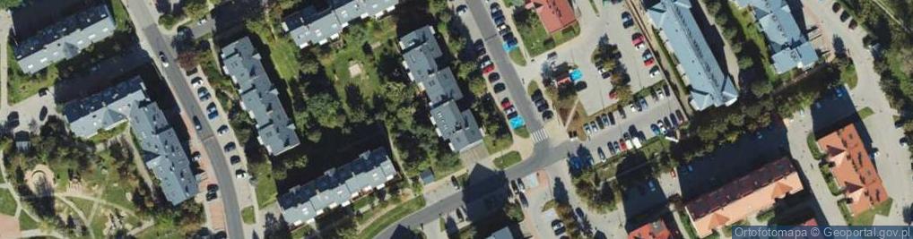 Zdjęcie satelitarne Jeleniogórska ul.