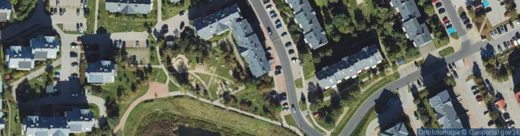 Zdjęcie satelitarne Jeleniogórska ul.