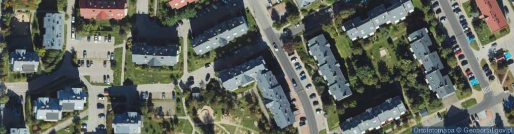 Zdjęcie satelitarne Jeleniogórska ul.