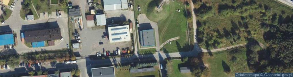 Zdjęcie satelitarne Jesienna ul.