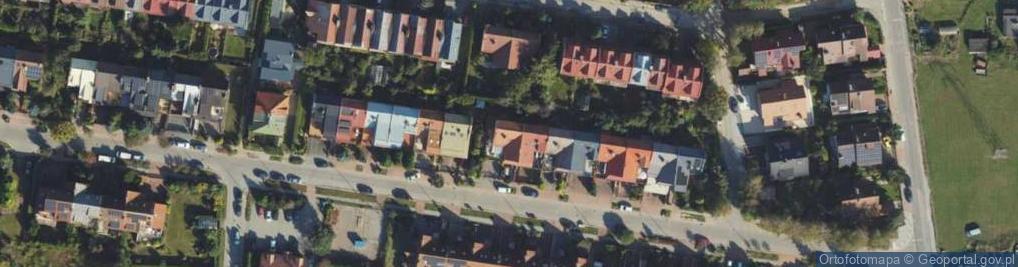 Zdjęcie satelitarne Jednorożca ul.