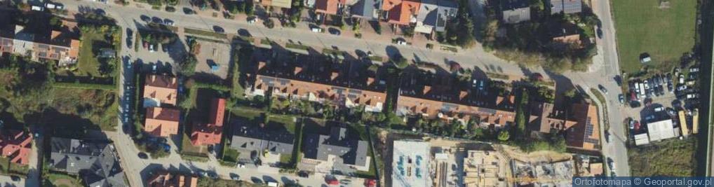 Zdjęcie satelitarne Jednorożca ul.