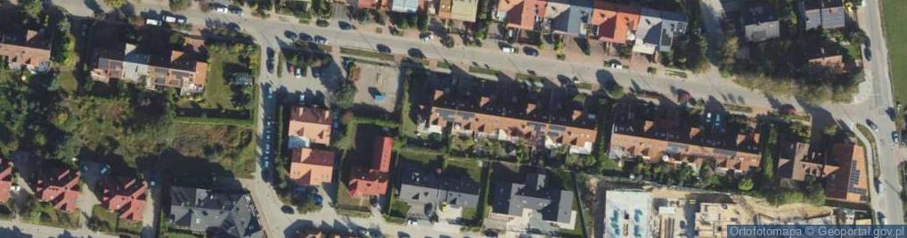 Zdjęcie satelitarne Jednorożca ul.