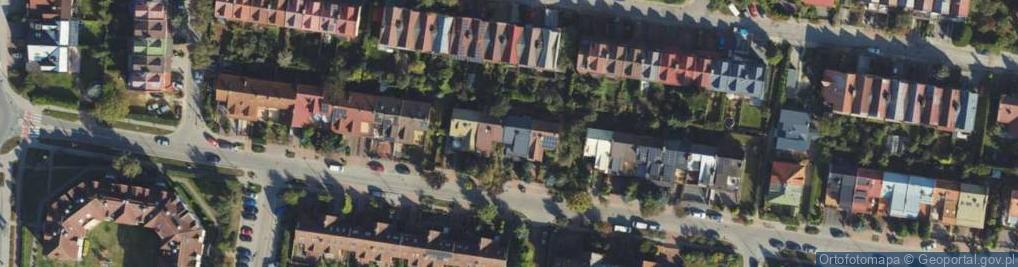 Zdjęcie satelitarne Jednorożca ul.