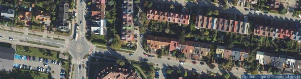 Zdjęcie satelitarne Jednorożca ul.