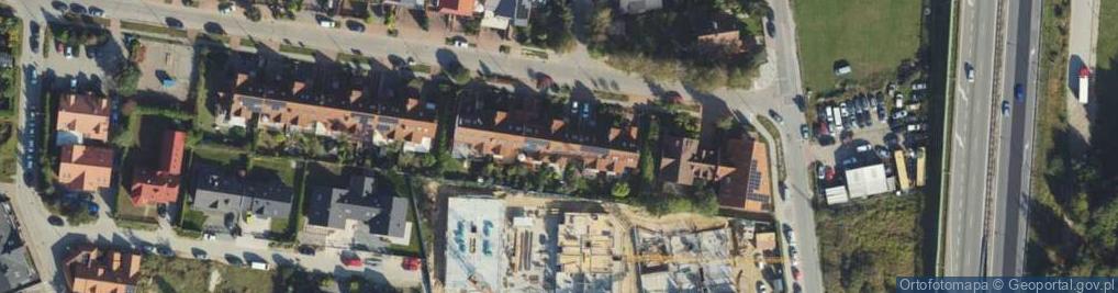 Zdjęcie satelitarne Jednorożca ul.
