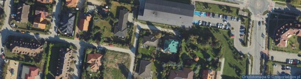 Zdjęcie satelitarne Jednorożca ul.
